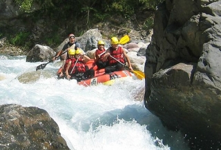 Obstáculo de rafting 